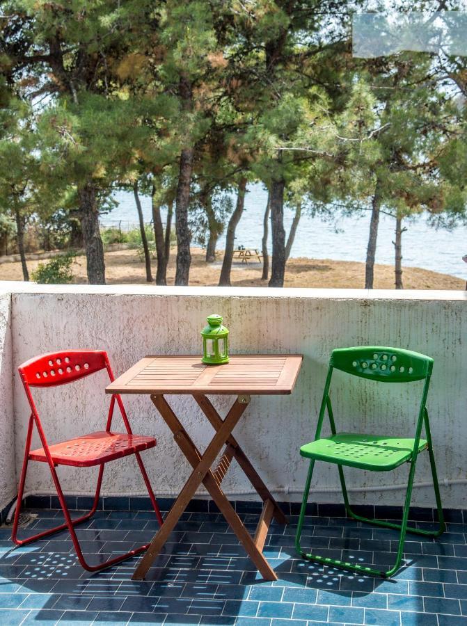 Summerday Villa Private Beach Nea Iraklia Dış mekan fotoğraf